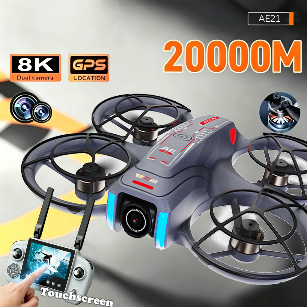 Smart Home Camera - Upgrade AE21 Aerial Drone 8K HD