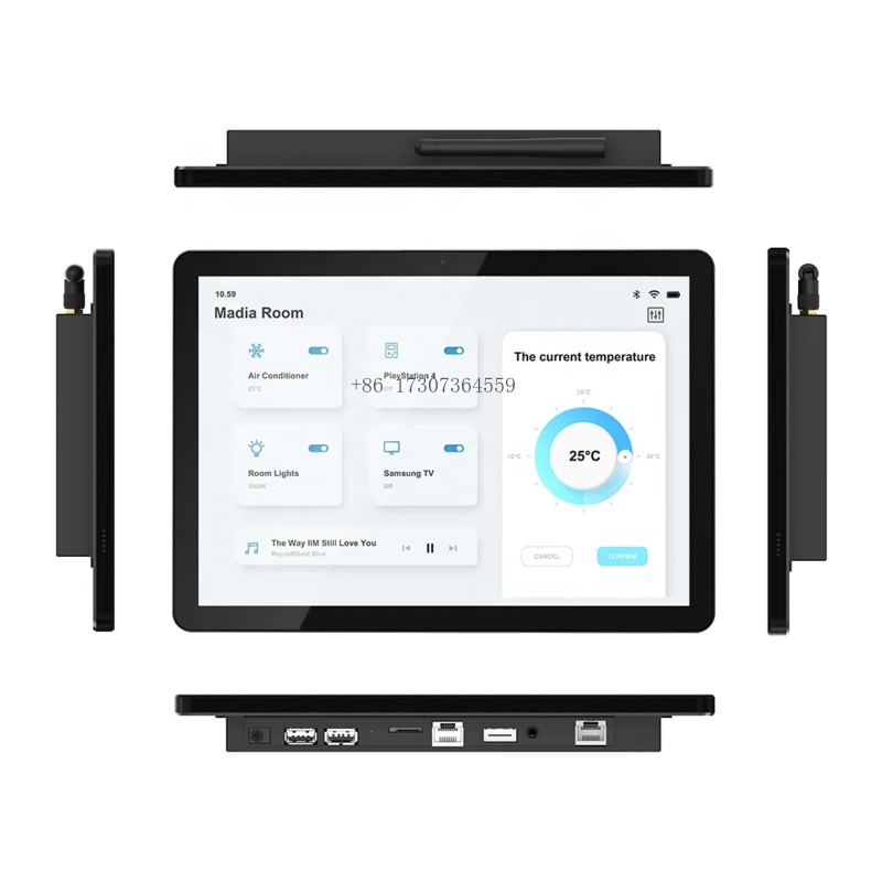 Smart Home Touchscreen Control Panel - Mounted Tablet Matter Thread Smart Home