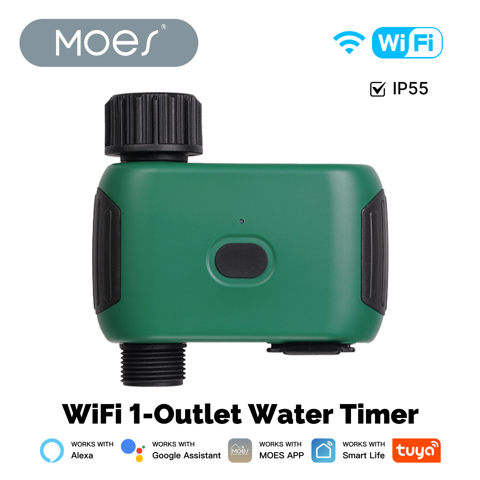 Smart Home Tools - MOES Tuya Smart WiFi 1 Outlet