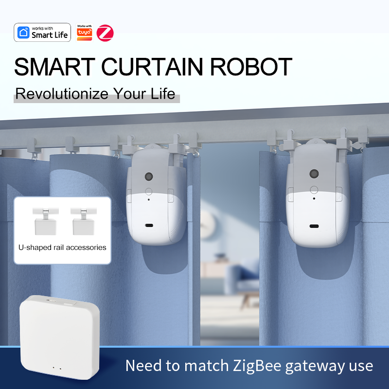 Curtain Motor - Zigbee Smart Curtain Driver Robot Automatic