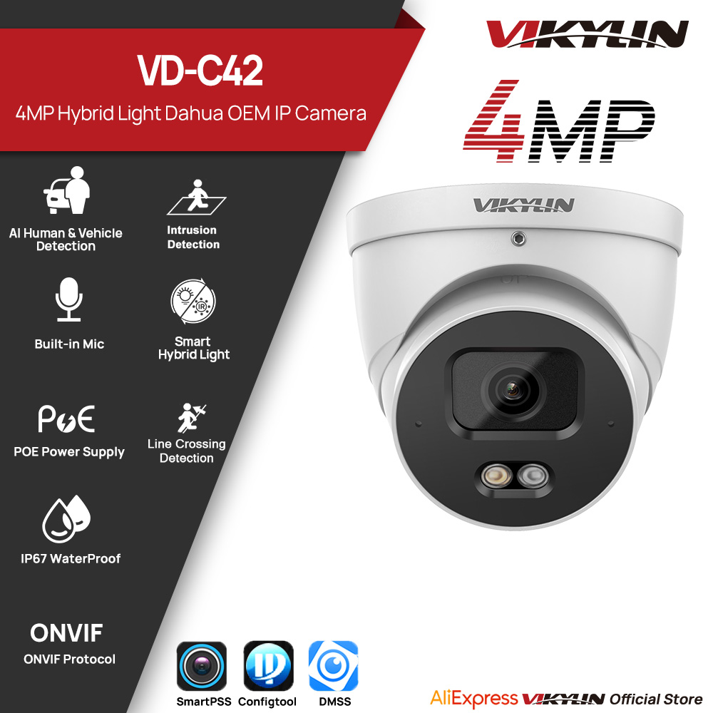 Smart Home Login - VIKYLIN 4MP IP Security Camera Smart