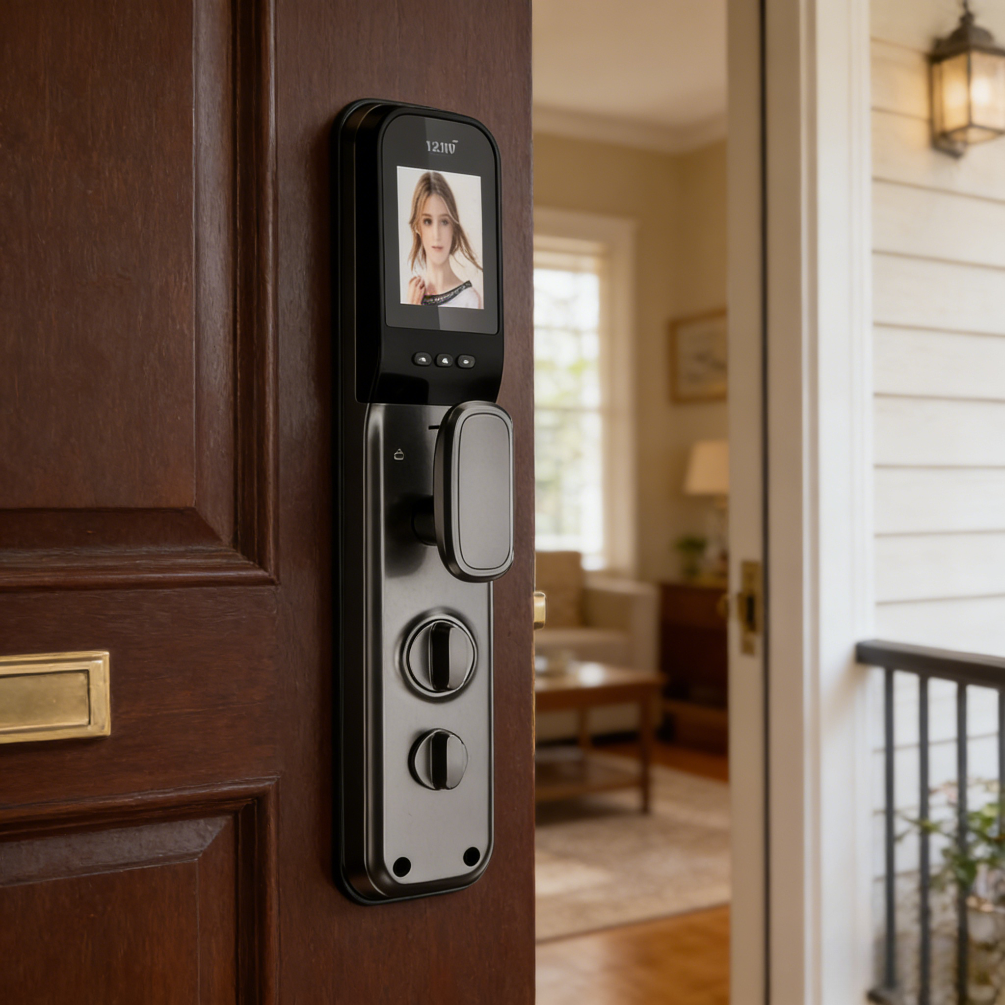 HX5 Smart Door Lock 3D Face Re - مراجعة Smart Home Camera وسعره