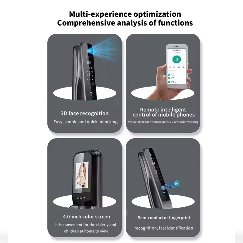 HX5 Smart Door Lock 3D Face Re - مراجعة Smart Home Camera وسعره