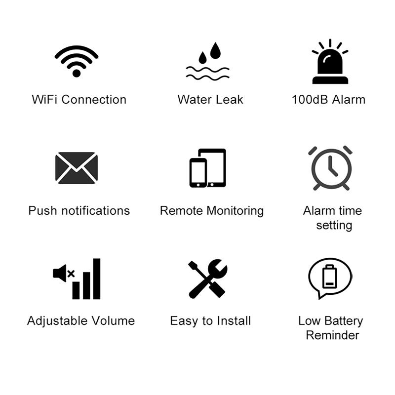 Tuya Smart WIFI Water Leak Sen - مراجعة Wifi Water Sensor وسعره