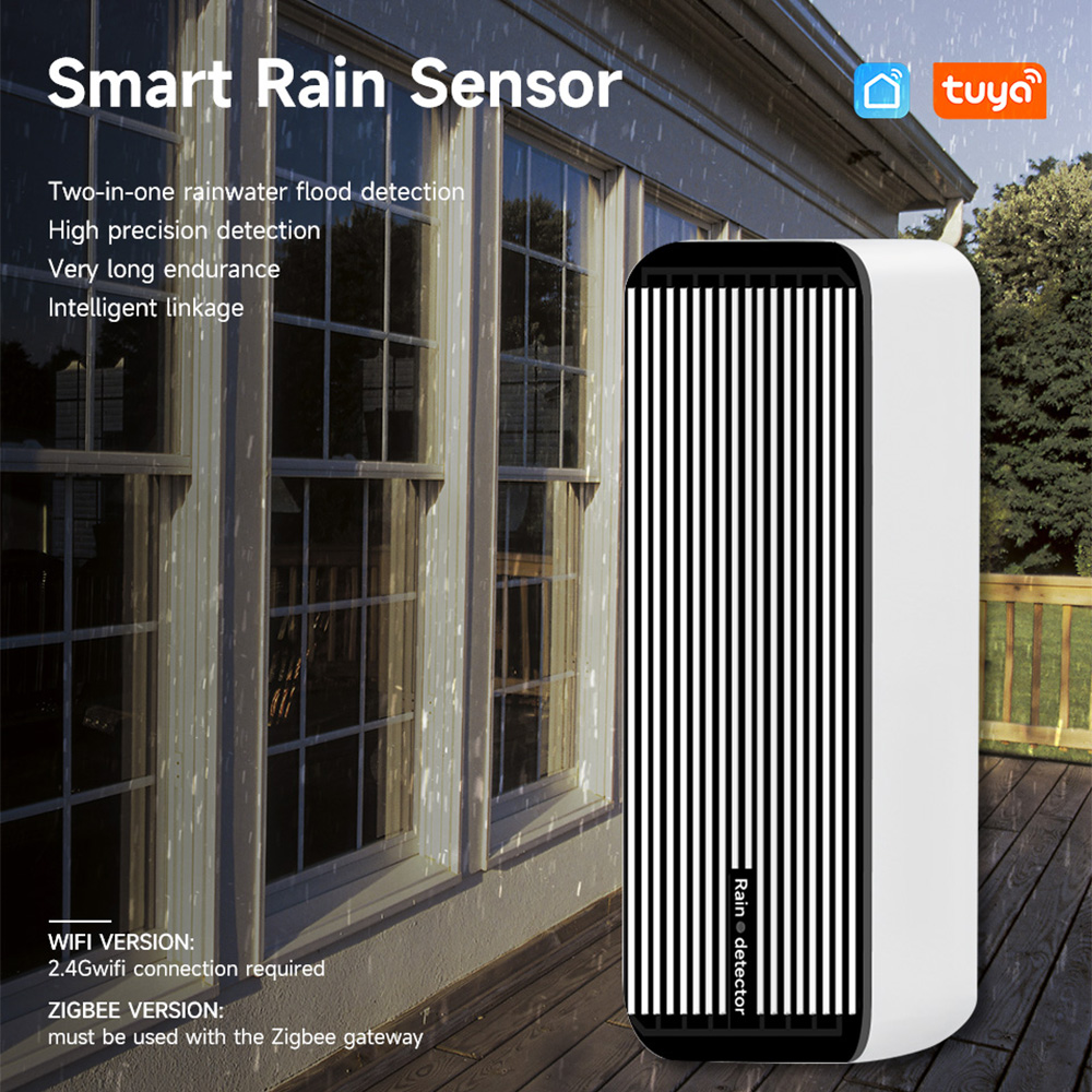 Rain Sensor Alert Wifi Zigbee  - مراجعة Wifi Water Sensor وسعره
