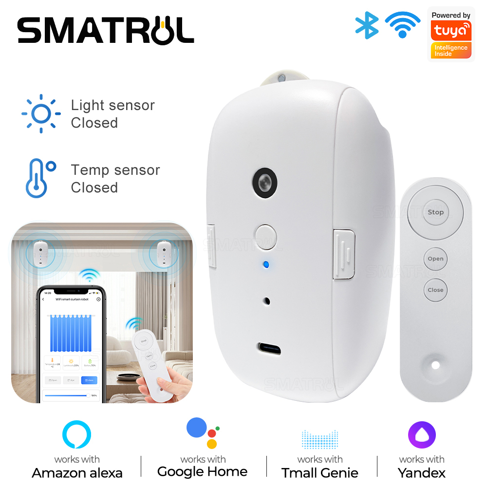 Tuya Smart Curtain Motor Bt Vo - مراجعة Curtain Motor وسعره