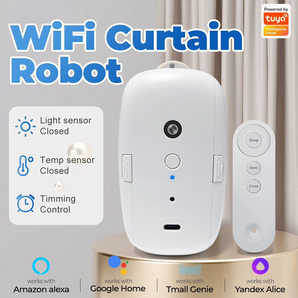 Tuya Smart Curtain Motor Bt Vo - مراجعة Curtain Motor وسعره