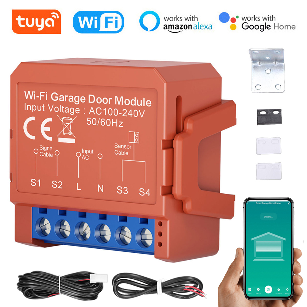 Tuya WiFi Smart Garage Door Sw - مراجعة Smart Home Login وسعره