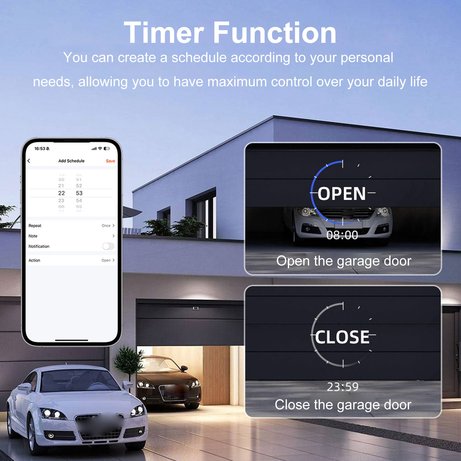 Tuya WiFi Smart Garage Door Sw - مراجعة Smart Home Login وسعره