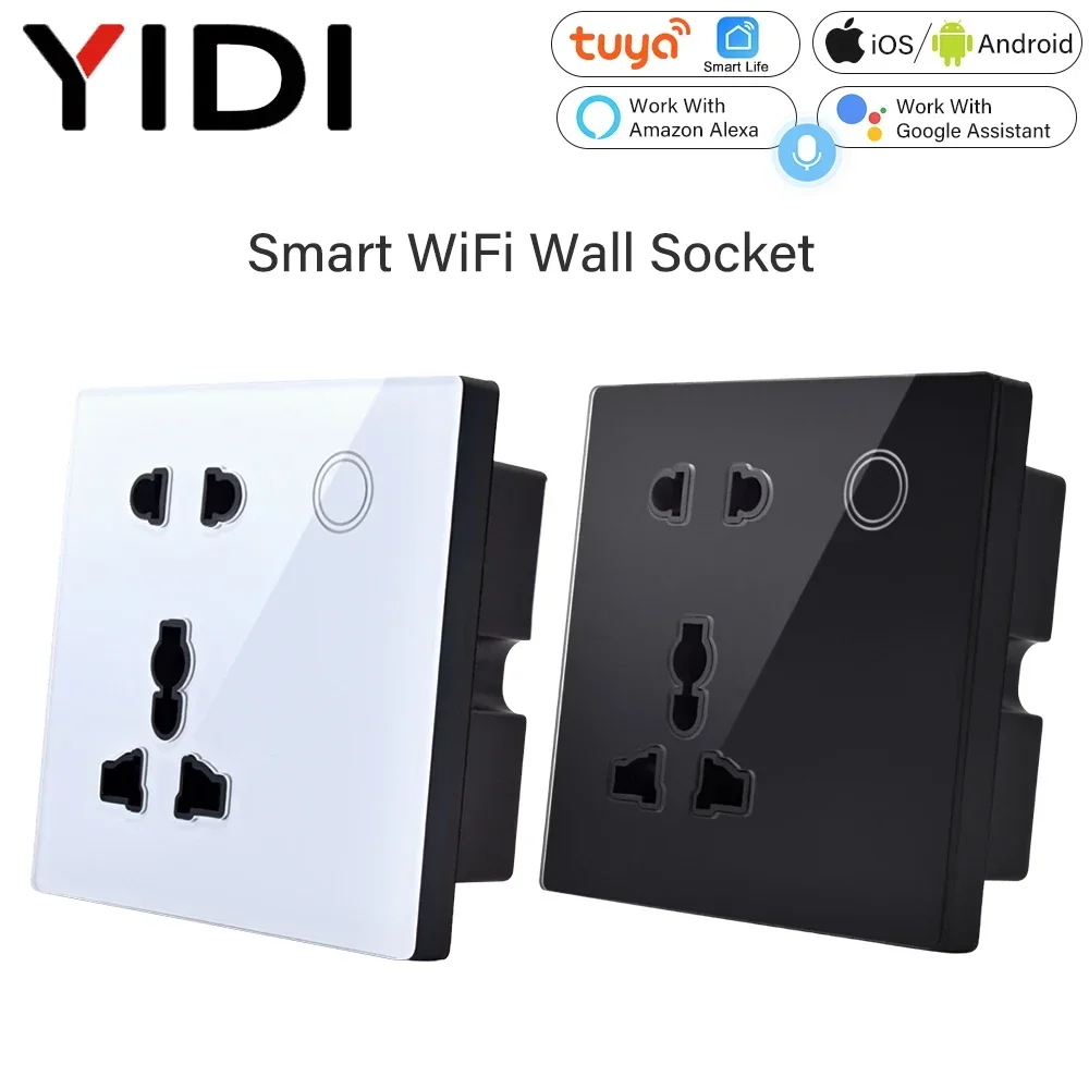 Customized Smart WiFi Wall Soc - مراجعة Smart Home Touchscreen Control Panel وسعره