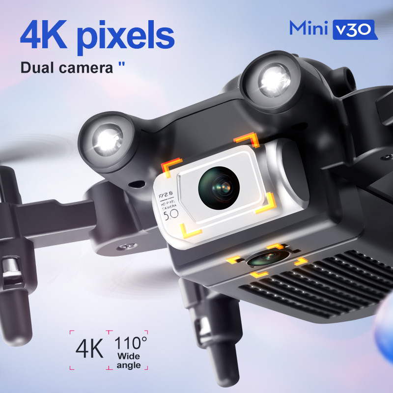 Mini V30 WiFi FPV Drone With 4 - مراجعة Smart Home Camera وسعره