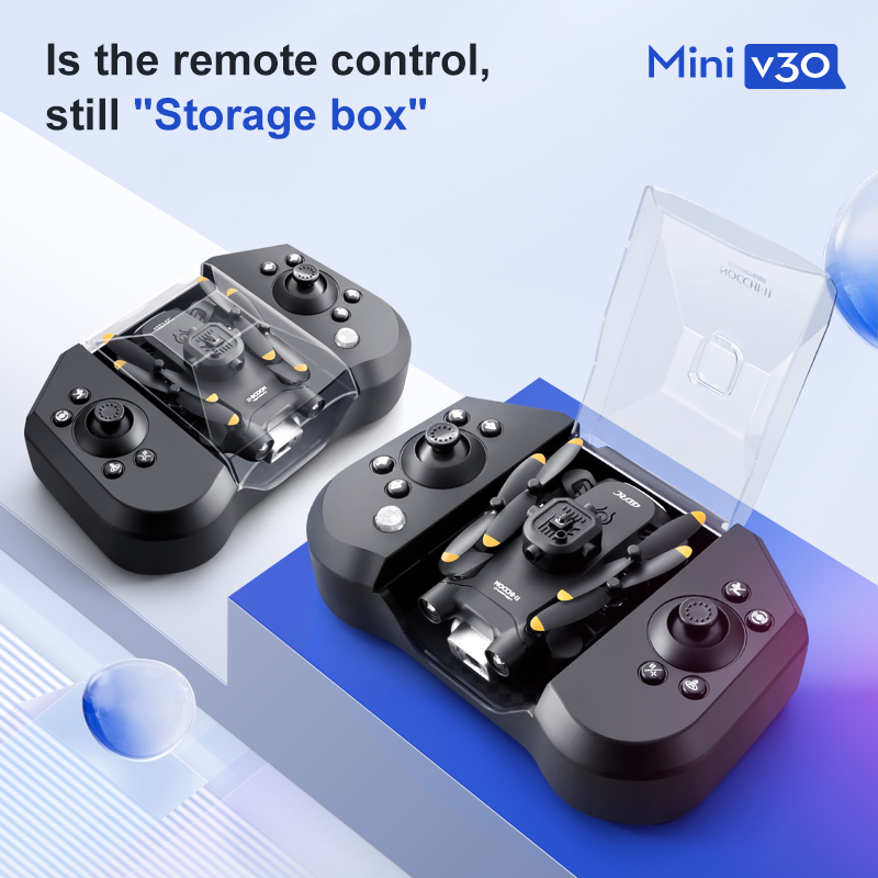 Mini V30 WiFi FPV Drone With 4 - مراجعة Smart Home Camera وسعره