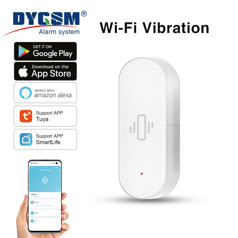 Tuya WiFi Vibration Sensor, Se - مراجعة Smart Home Tools وسعره