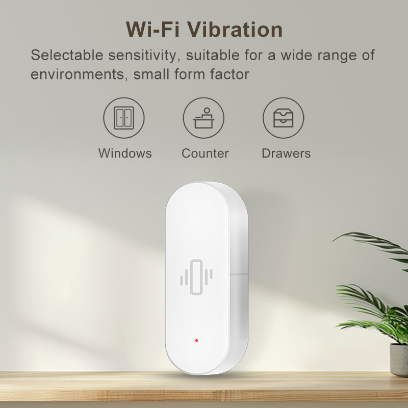 Tuya WiFi Vibration Sensor, Se - مراجعة Smart Home Tools وسعره