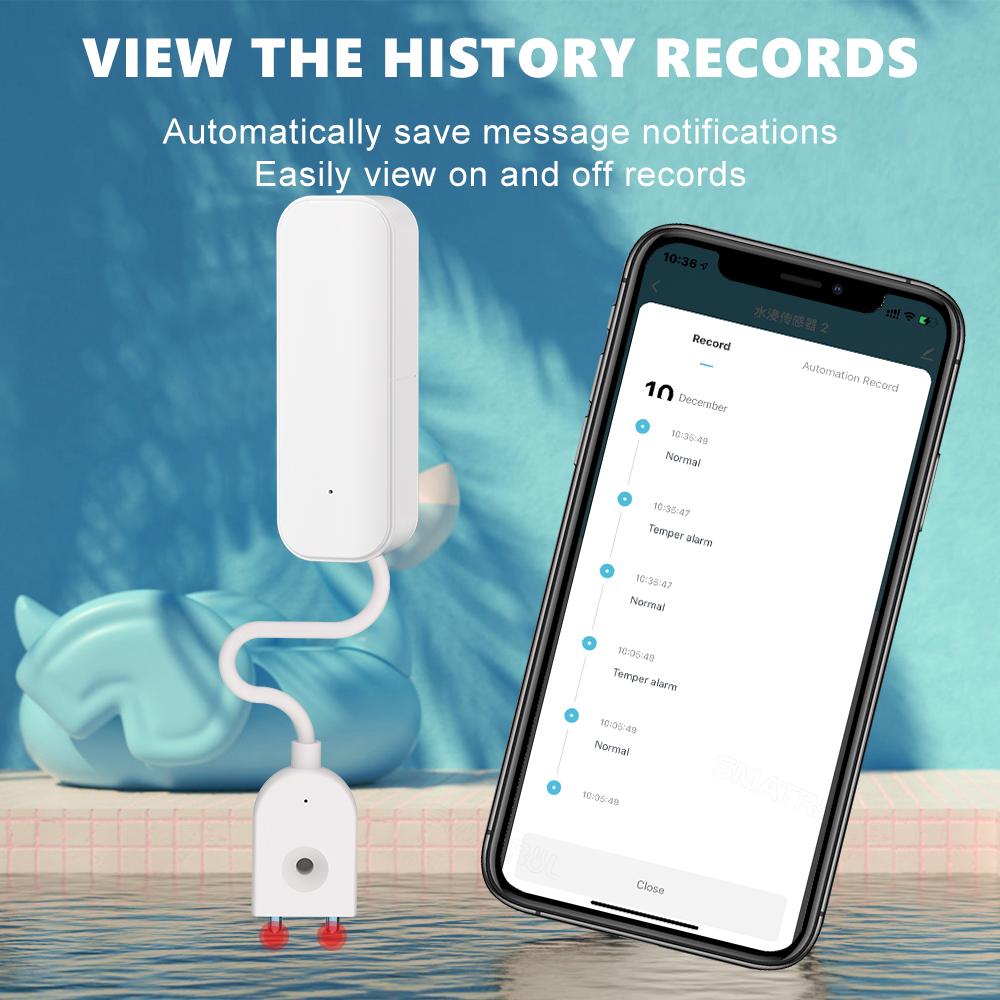 WiFi/Zigbee Water Level Sensor - مراجعة Wifi Water Sensor وسعره