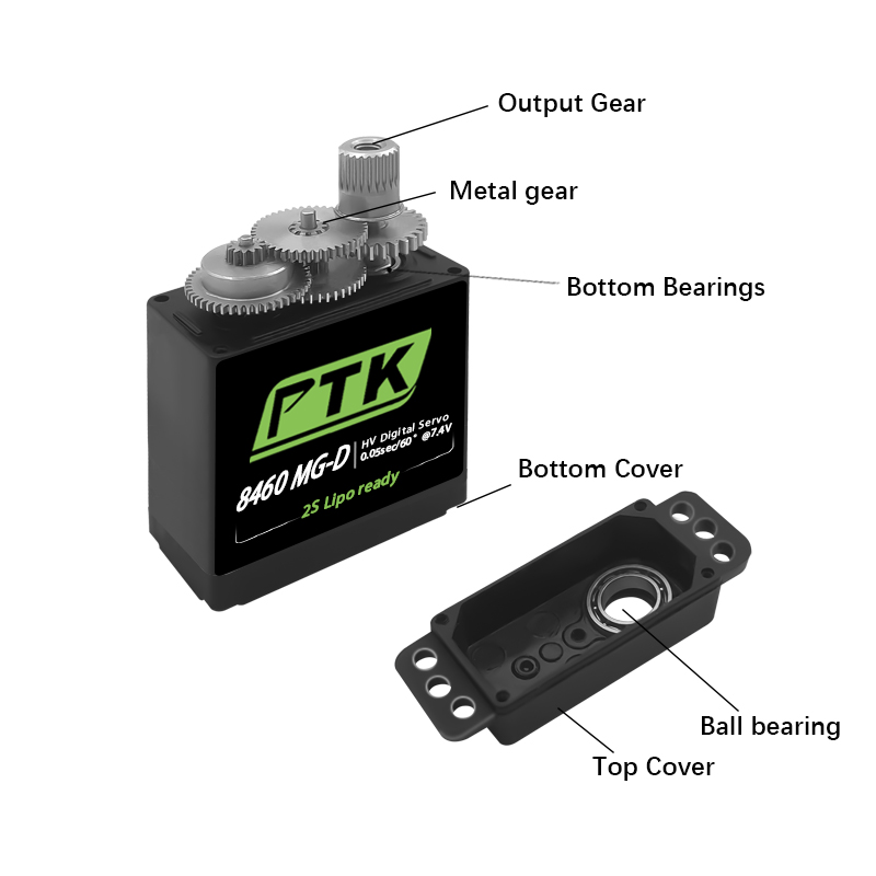PTK 8460 MG-D9gDigital servo M - مراجعة Curtain Motor وسعره