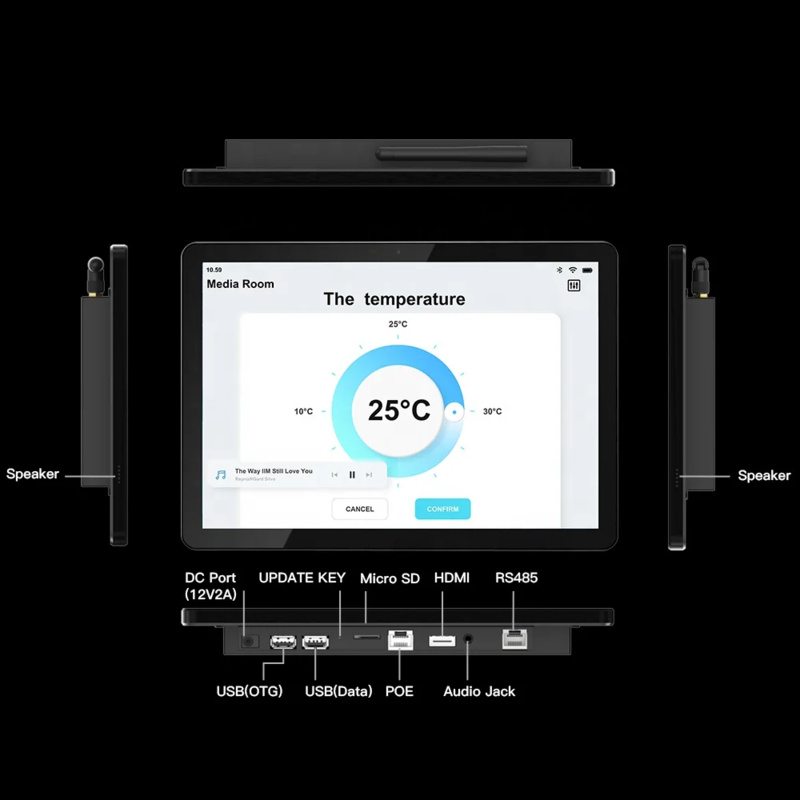 Mounted Tablet Matter Thread S - مراجعة Smart Home Touchscreen Control Panel وسعره