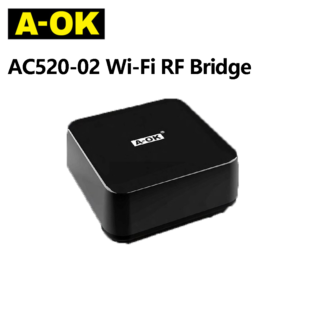 A-OK AC520-02 Wifi Bridge RF B - مراجعة Curtain Motor وسعره