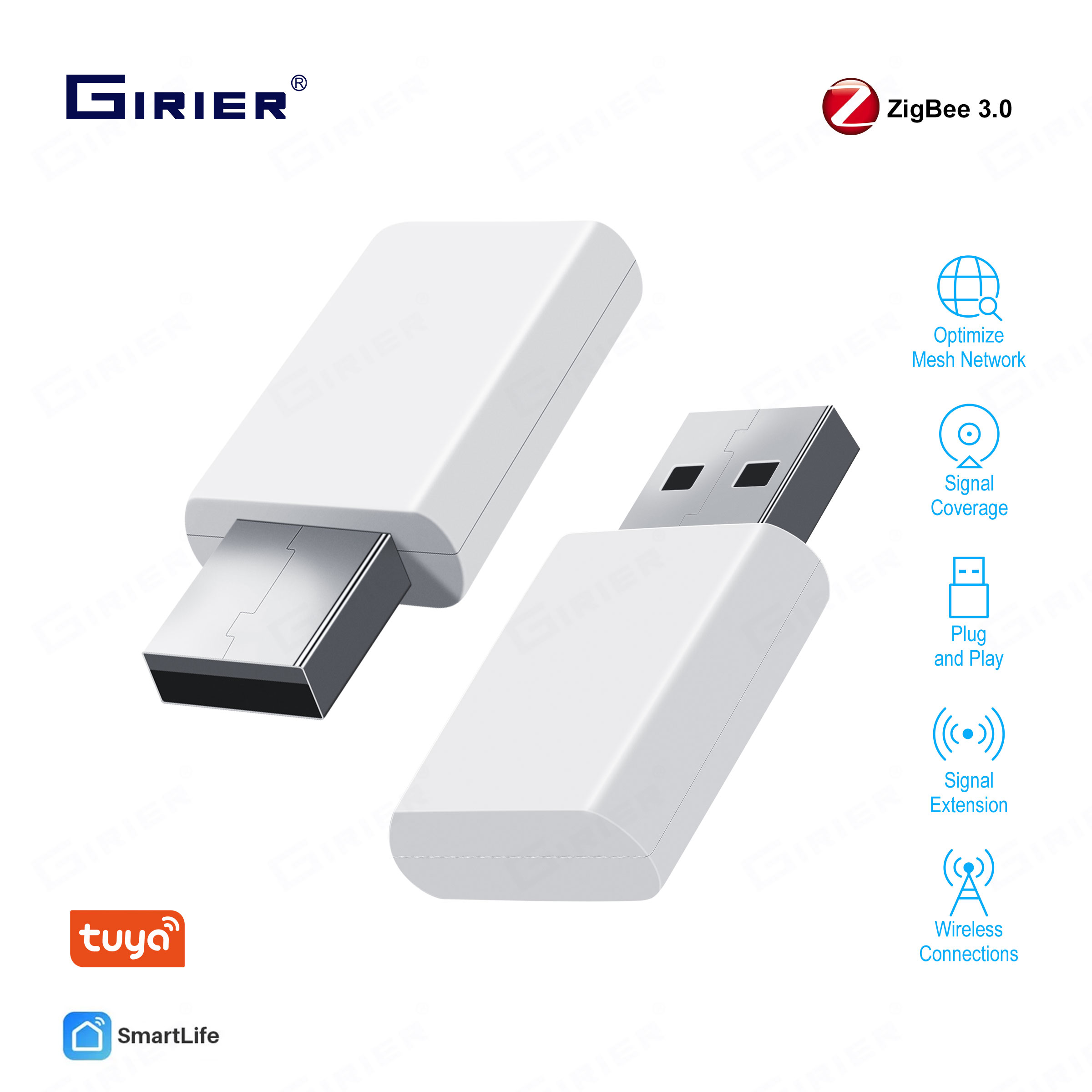 GIRIER ZigBee Repeater Amplifi - مراجعة Smart Home Hub Device وسعره