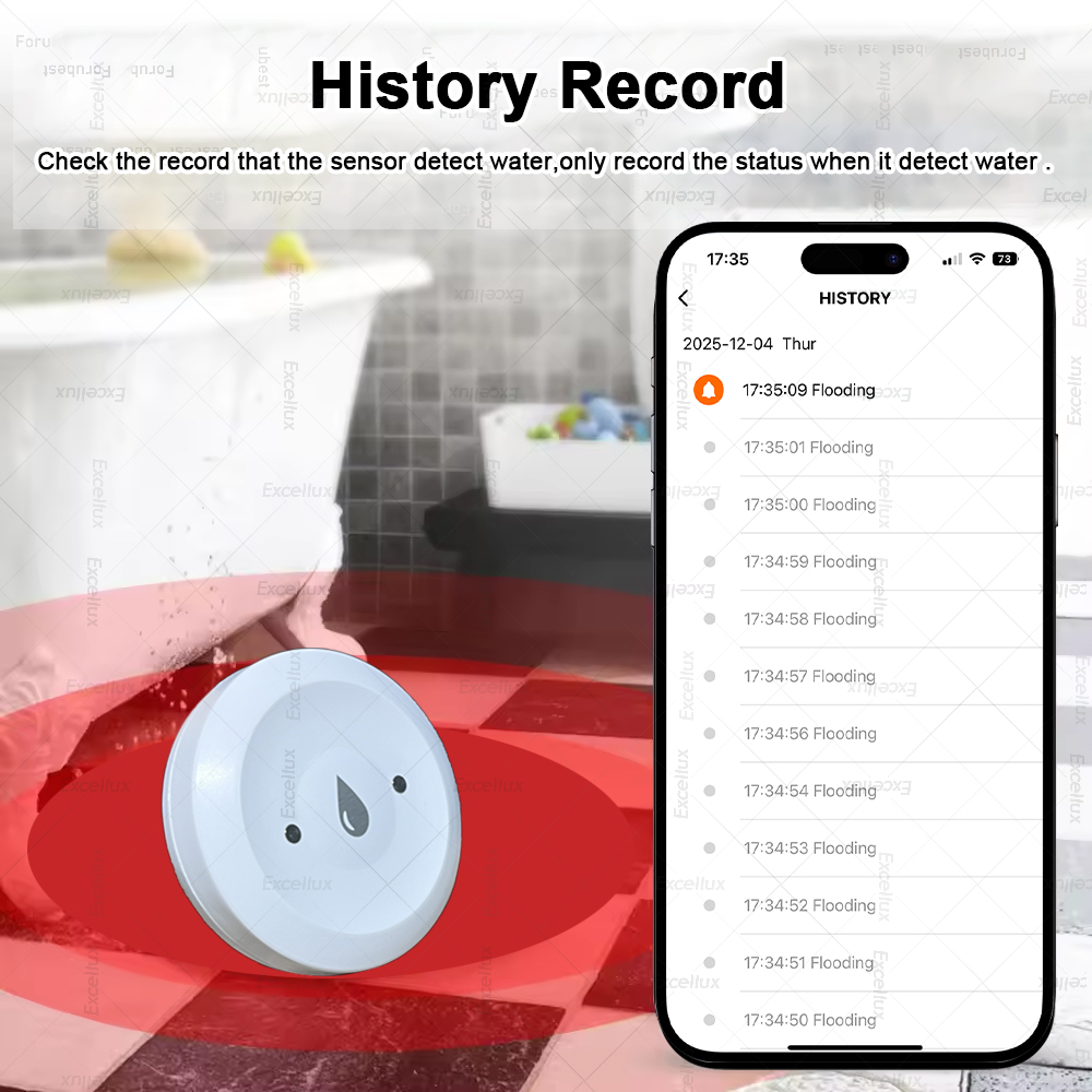 Zigbee Water Detector Leakage  - مراجعة Wifi Water Sensor وسعره