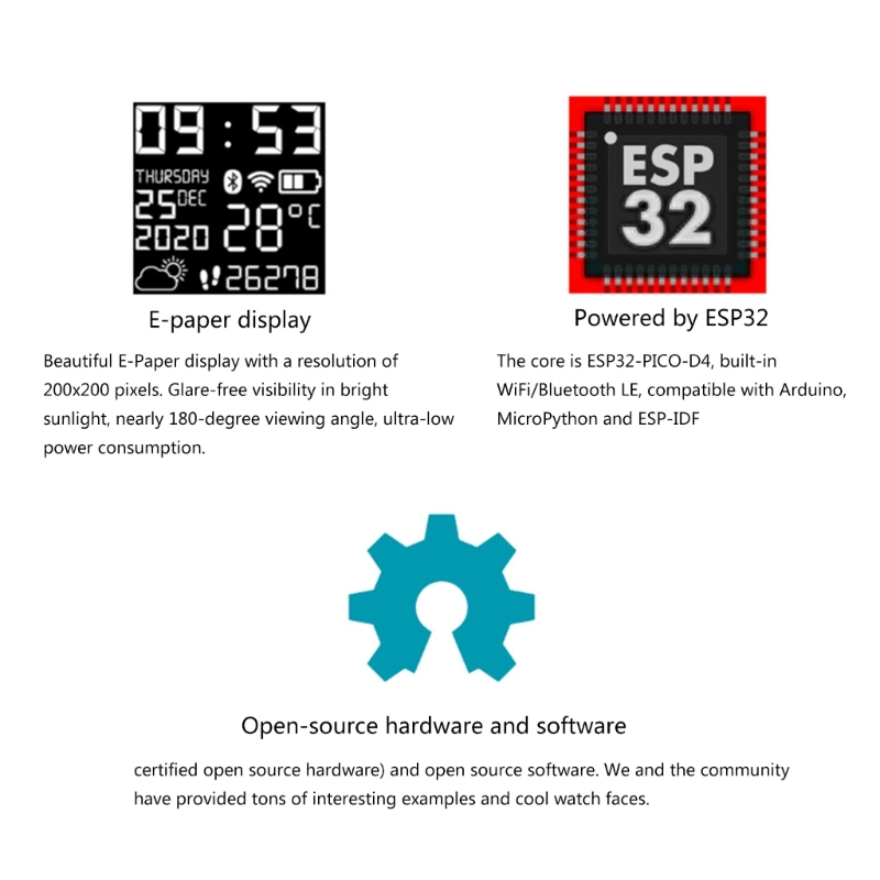 K0EA ESP32 Smartwatch Open Sou - مراجعة Smart Home Using Esp32 وسعره