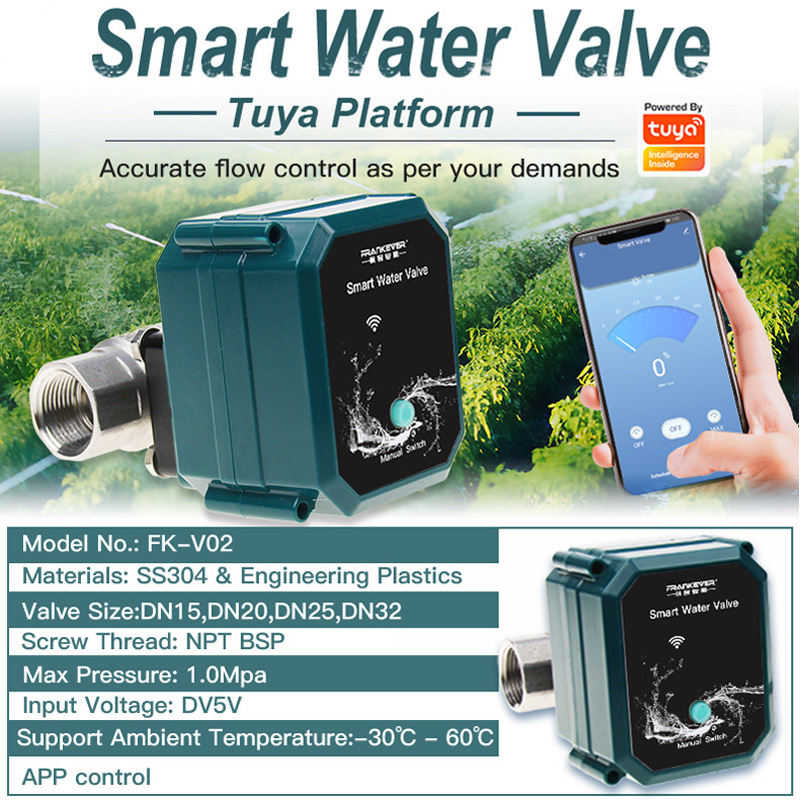 Tuya Zigbee Wifi Valve 0% To 1 - مراجعة Wifi Water Sensor وسعره