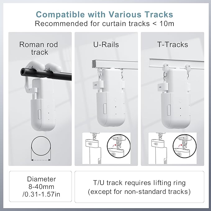 Smart Curtain Motor with Remot - مراجعة Curtain Motor وسعره