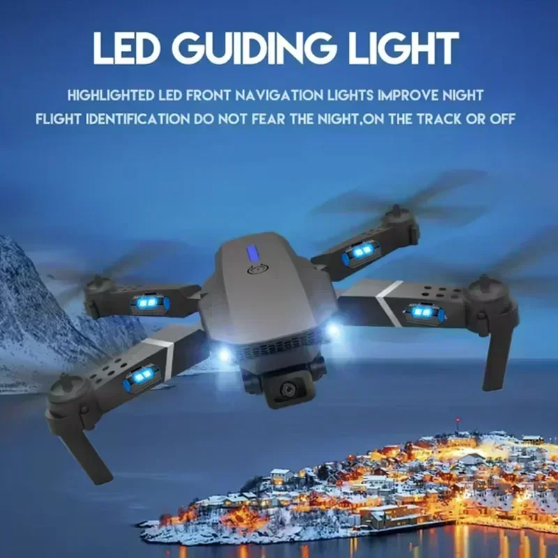 E88 Pro WIFI FPV Drone Wide An - مراجعة Smart Home Camera وسعره
