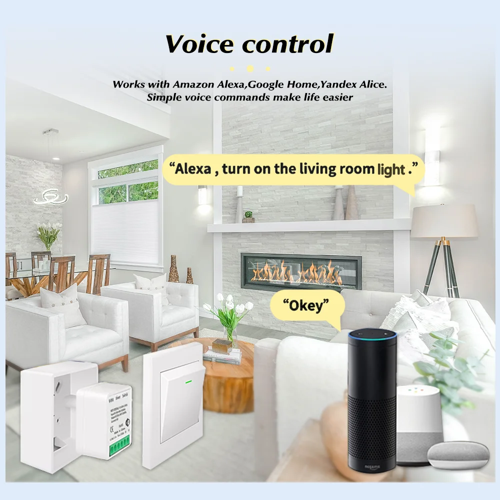For Tuya Mini Smart WiFi Switc - مراجعة Smart Home Tools وسعره