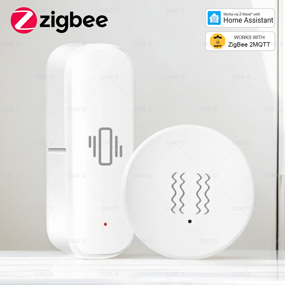 ZigBee 3.0 Vibration Sensor Re - مراجعة Smart Home Tools وسعره