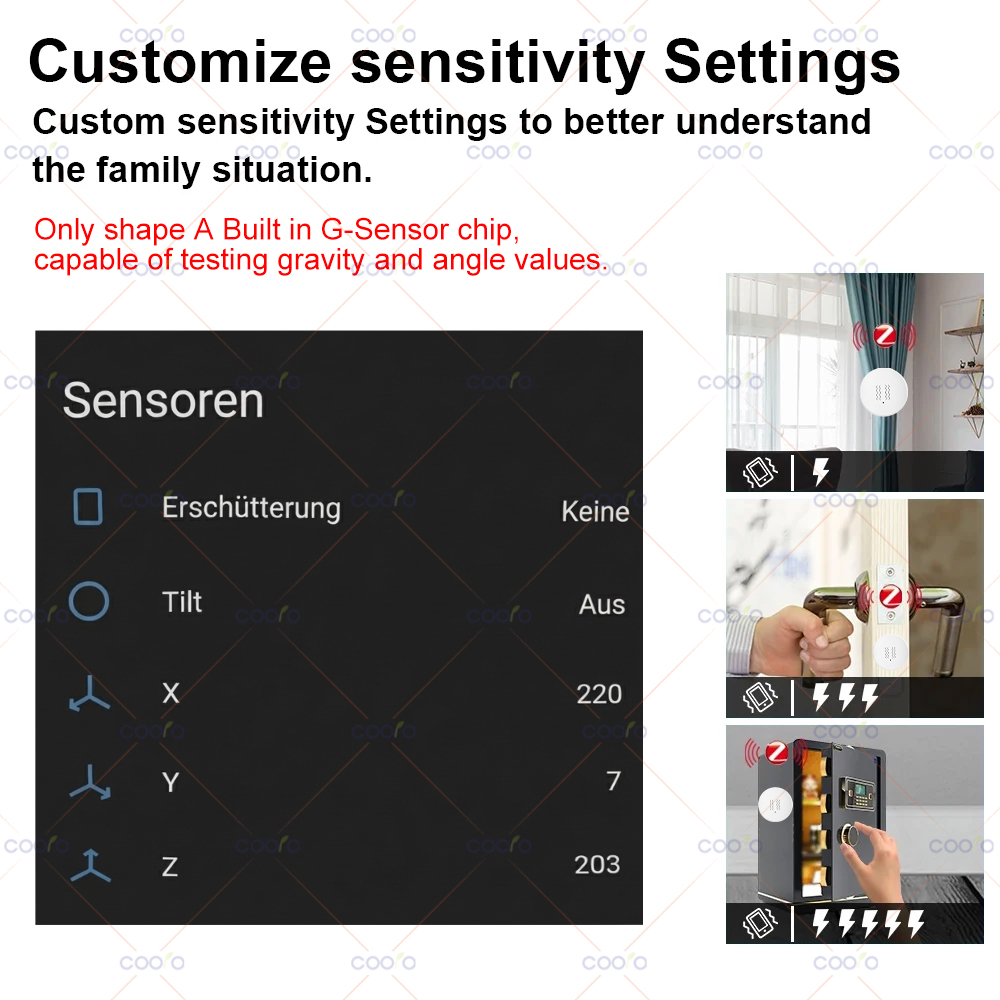 ZigBee 3.0 Vibration Sensor Re - مراجعة Smart Home Tools وسعره