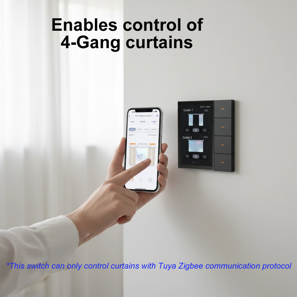 F3-pro Tuya Smart Panel ZigBee - مراجعة Smart Home Touchscreen Control Panel وسعره