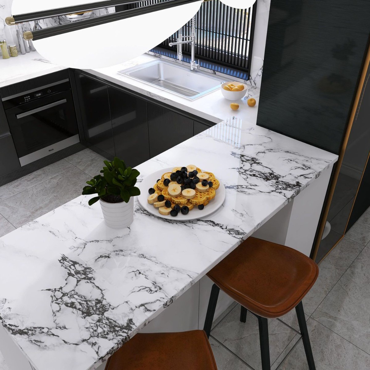 Decorative waterproof and mois - مراجعة Smart Home Film وسعره