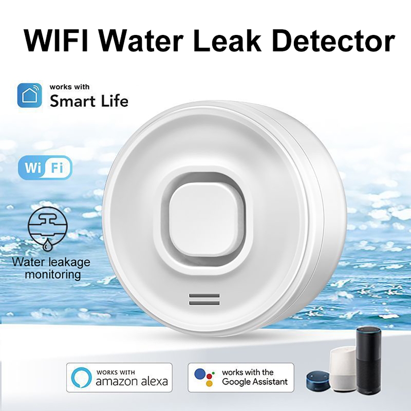 Smart WIFI Water Leak Detector - مراجعة Wifi Water Sensor وسعره