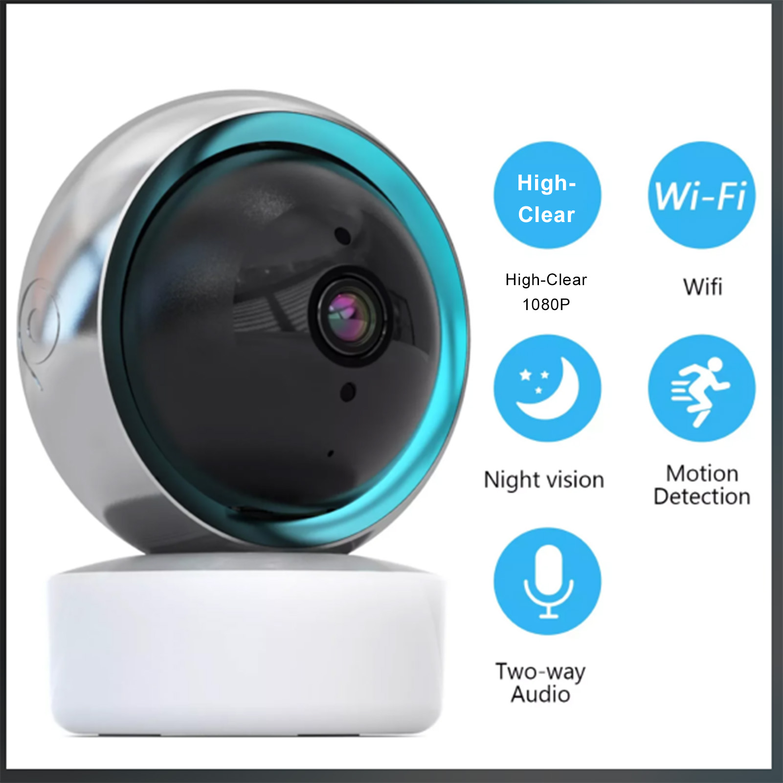 Pets Camera with 2 Way Interco - مراجعة Smart Home Camera وسعره