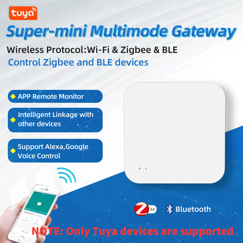 Tuya Zigbee Wireless Hub Gatew - مراجعة Smart Home Hub Device وسعره