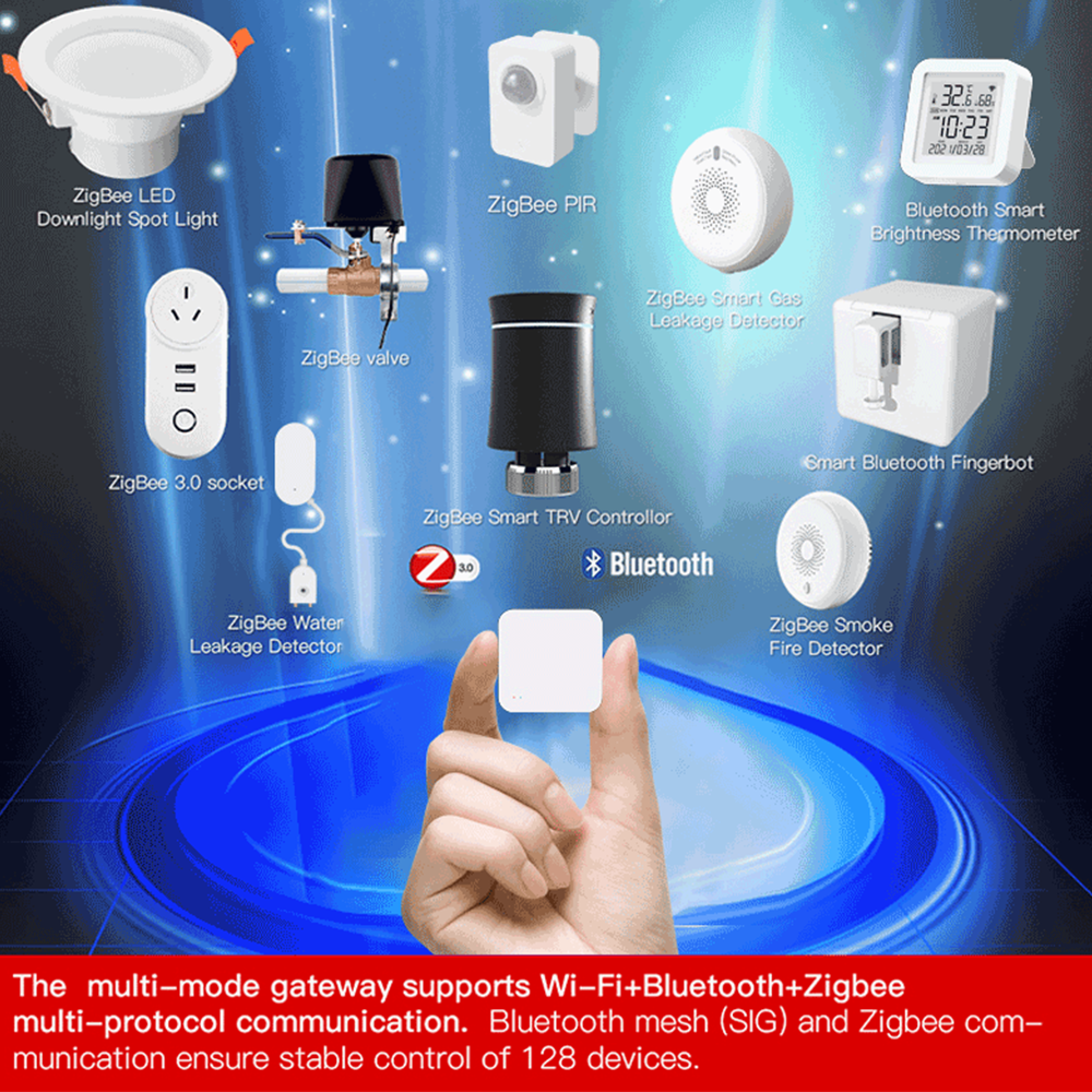 Tuya Zigbee Wireless Hub Gatew - مراجعة Smart Home Hub Device وسعره