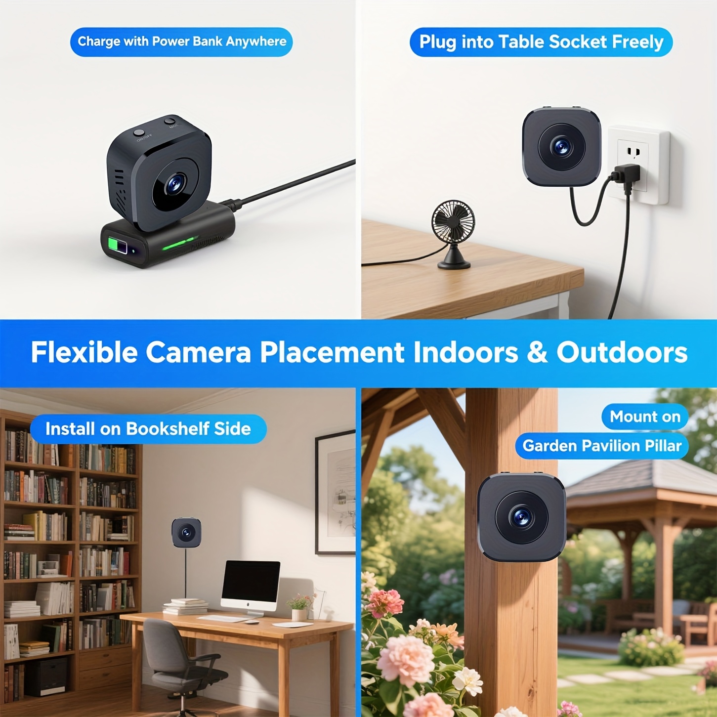 1080P HD Mini WiFi Camera Indo - مراجعة Smart Home Camera وسعره