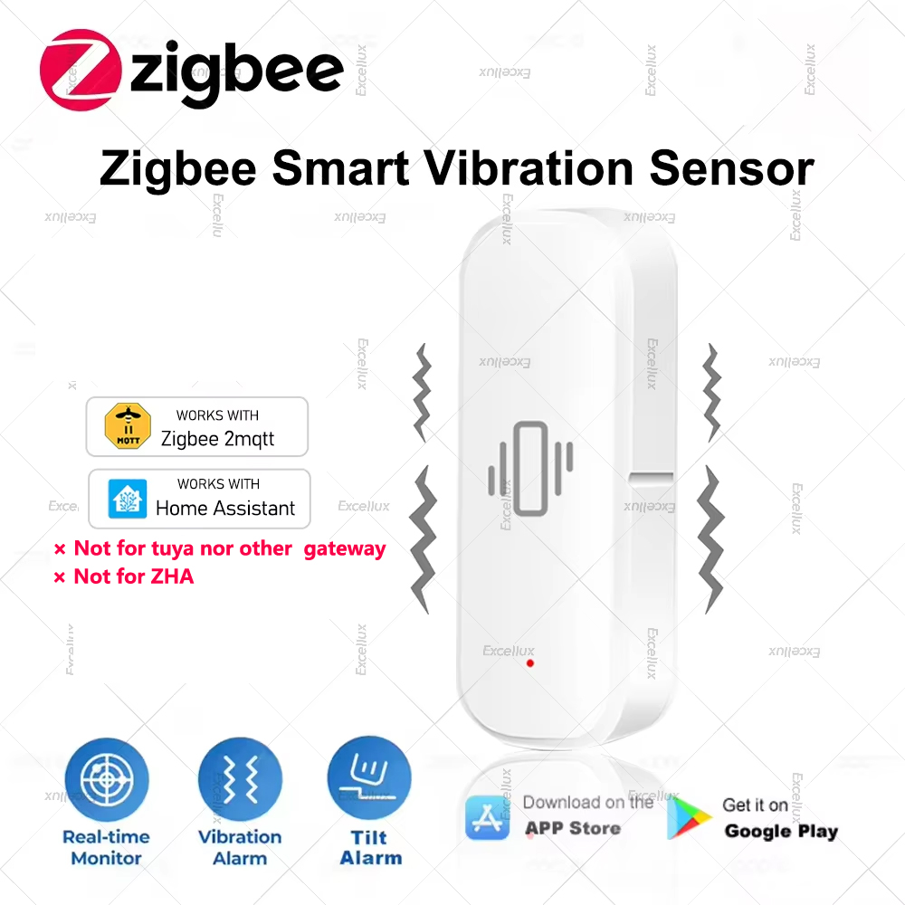 Zigbee Smart Vibration Sensor  - مراجعة Smart Home Tools وسعره