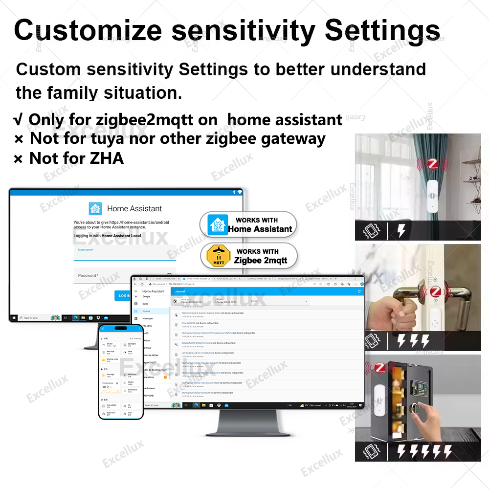 Zigbee Smart Vibration Sensor  - مراجعة Smart Home Tools وسعره