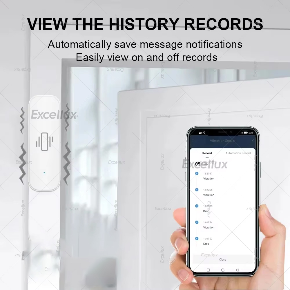 Zigbee Smart Vibration Sensor  - مراجعة Smart Home Tools وسعره