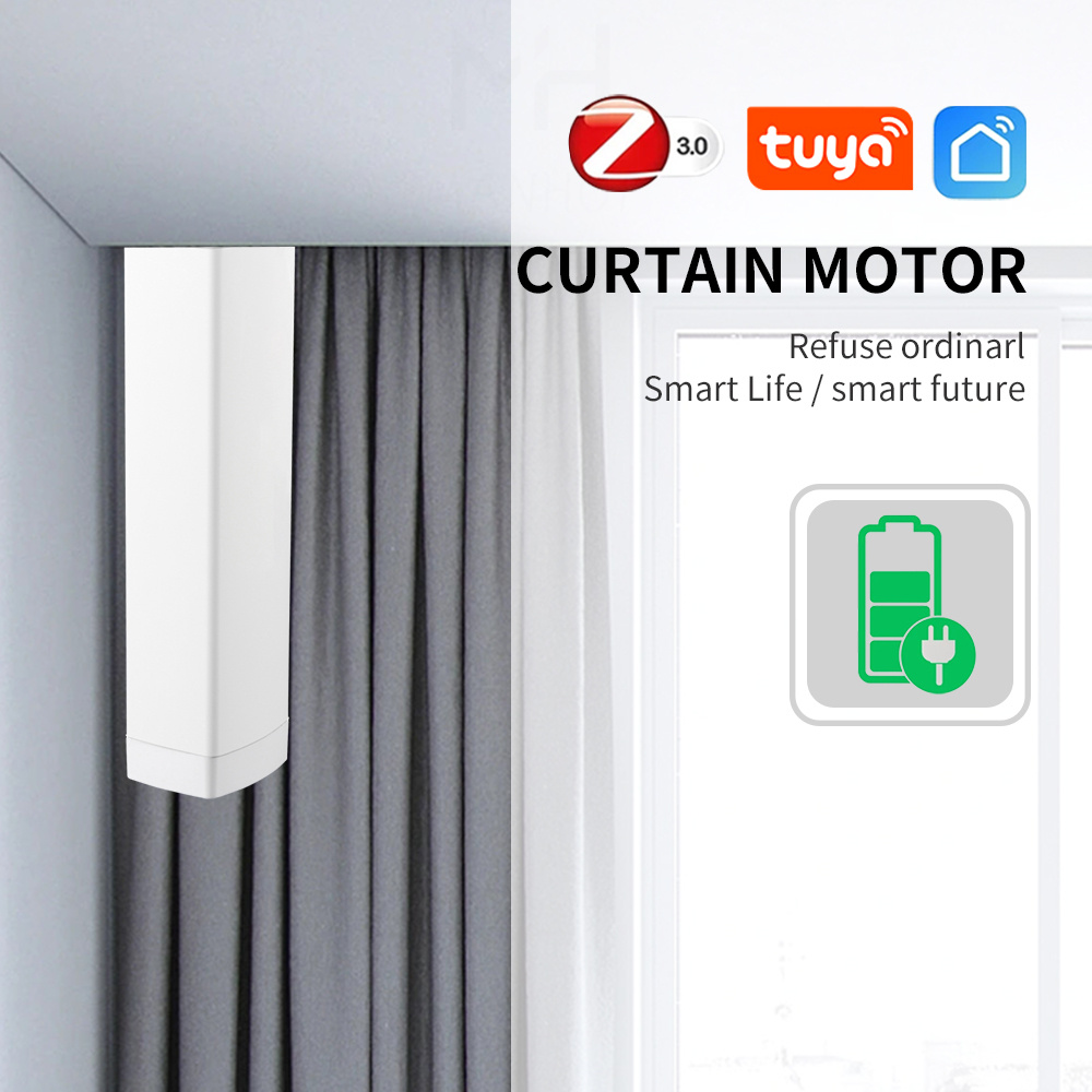 Smart Tuya Zigbee Electric Sma - مراجعة Curtain Motor وسعره