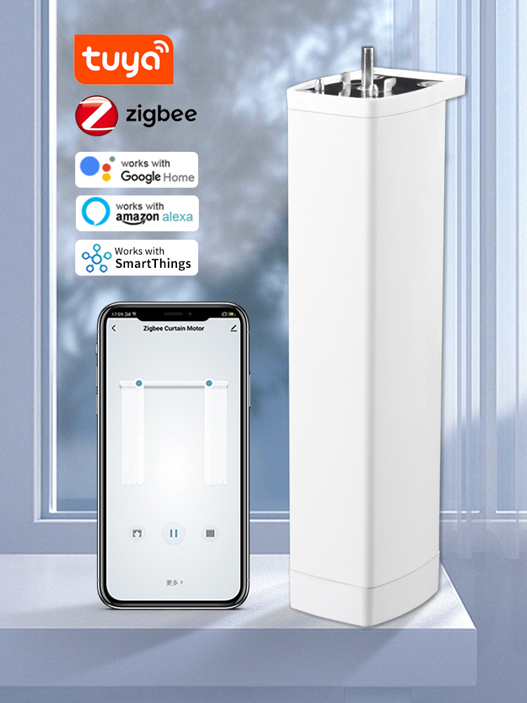 Smart Tuya Zigbee Electric Sma - مراجعة Curtain Motor وسعره