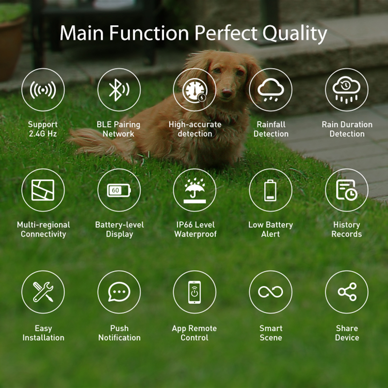 WiFi Rain Sensor Rainfall Dura - مراجعة Wifi Water Sensor وسعره