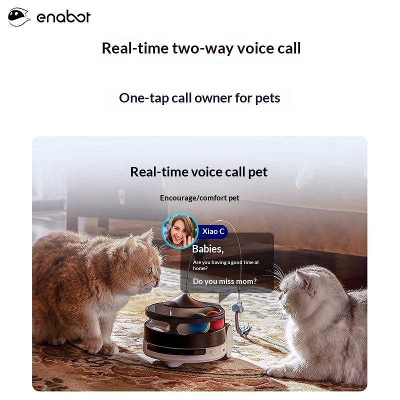 Enabot ROLA PetPal Smart Robot - مراجعة Smart Home Camera وسعره