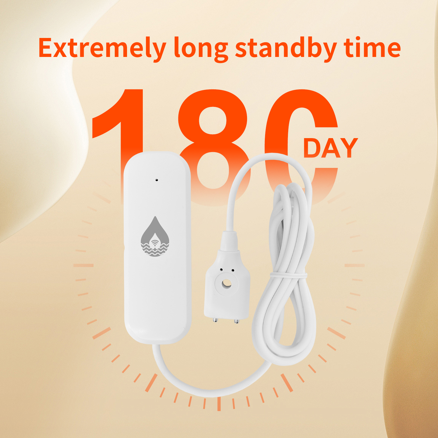 YFK Tuya WiFi Water Leakage Se - مراجعة Smart Home Tools وسعره