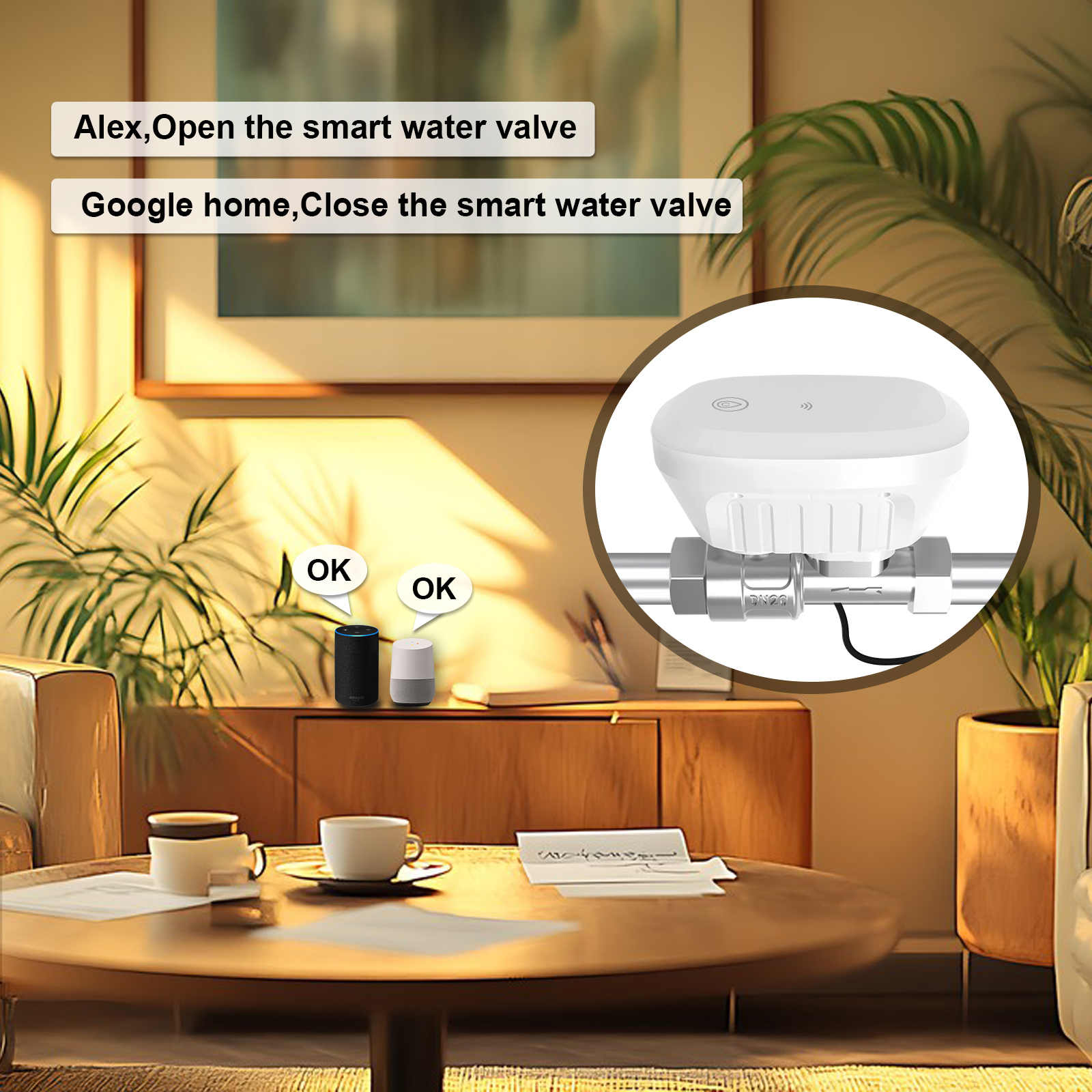 Tuya Smart WiFi Water Valve Wa - مراجعة Smart Home Tools وسعره