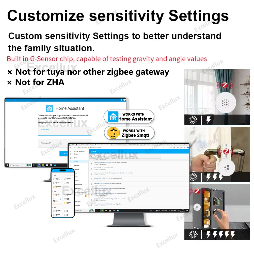 Zigbee 3.0 Smart Vibration Sen - مراجعة Smart Home Tools وسعره