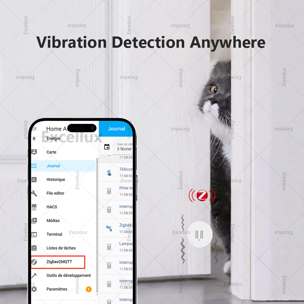 Zigbee 3.0 Smart Vibration Sen - مراجعة Smart Home Tools وسعره