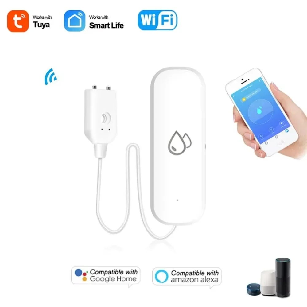 Tuya WiFi Water Sensor Leakage - مراجعة Wifi Water Sensor وسعره